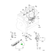 O-RING,FUEL INJECTION RAIL 1