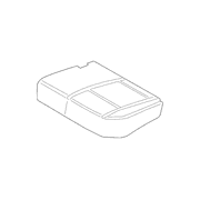 Seat Cover Cushion - Left, Rear