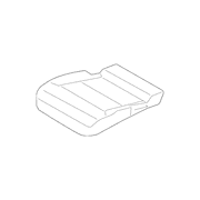Seat Cover Cushion - Left, Rear