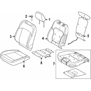 Heater Element Seat Pad <br>Seat (XLT)
