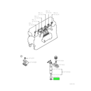 GASKET,FUEL INJECTION NOZZLE 1