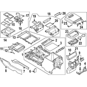 Console Trim Panel - Left