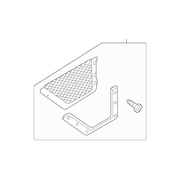 Door Trim Panel Pocket - Right, Front