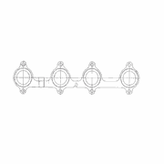 Exhaust Manifold Gasket - Steel - 8.2L