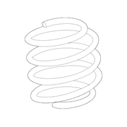 Coil Spring <br>Coil - Front 2.5L
