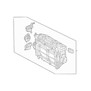 Air Plenum Chamber Duct Vent - Rear, Lower, Inlet