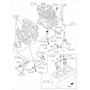 Isuzu Truck Component Clip