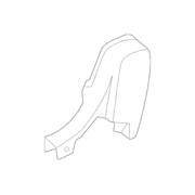 Seat Latch Cover - Rear