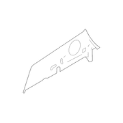 Interior Quarter Panel Trim Insert Access Hole Cover - Right (SEL)