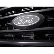 F-150 2023-2025 LIGHTED FORD OVAL FRONT LED PROJECTOR FOR VEHICLES WITH FRONT CAMERA FOR LARIAT, KING RANCH, AND PLATINUM
