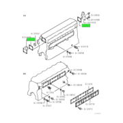 GASKET,THERMOSTAT CASE TO CYLINDER HEAD 1