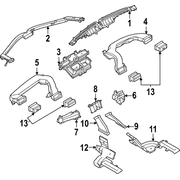 Instrument Panel Air Duct CCS Connector