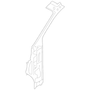 Body A-Pillar Door Hinge Reinforcement - Right, Inner