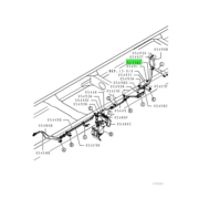 HOSE,FUEL RETURN LINE 1