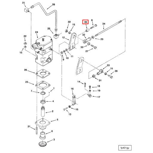 3078004 Cummins | Mounting Spacer | Source One Parts Center