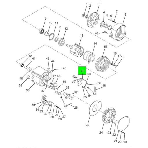 10457127 Navistar International | Regulator Alternator Replacement Kit ...