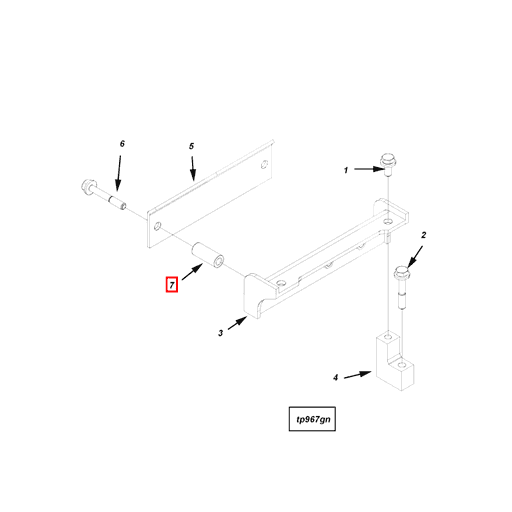 4944976 Cummins | Mounting Spacer | Source One Parts Center