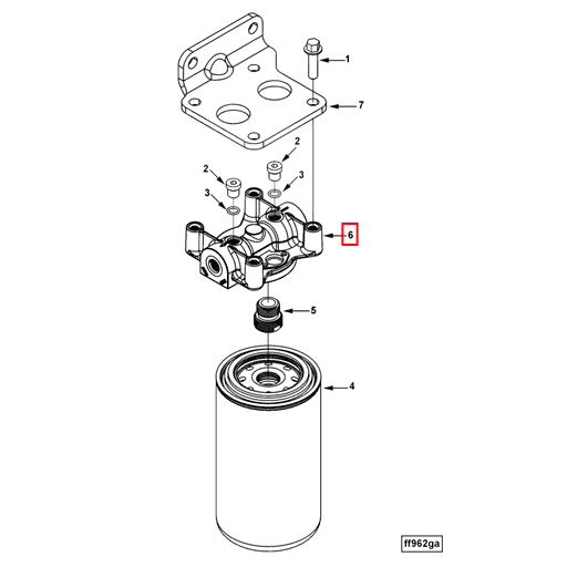 3954906 Cummins | Fuel Filter Head | Source One Parts Center