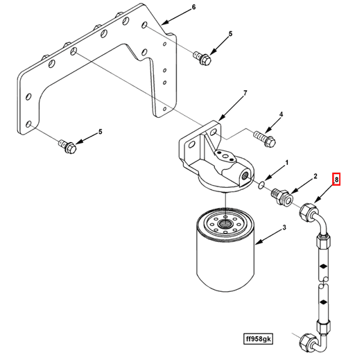 4070023 Cummins | Flexible Hose | Source One Parts Center