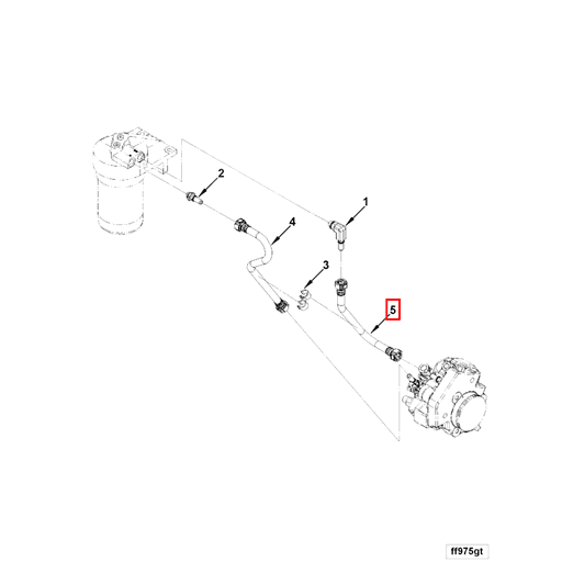 5270196 Cummins | Fuel Supply Tube | Source One Parts Center