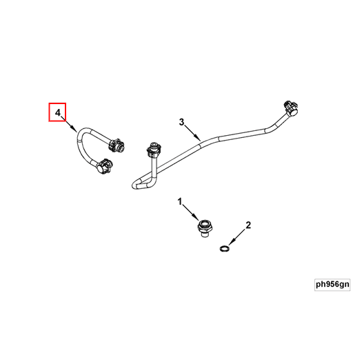 4929364 Cummins | Fuel Supply Tube | Source One Parts Center