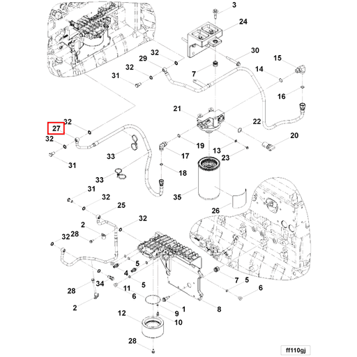3683528 3686521 Cummins | Flexible Hose | Source One Parts Center