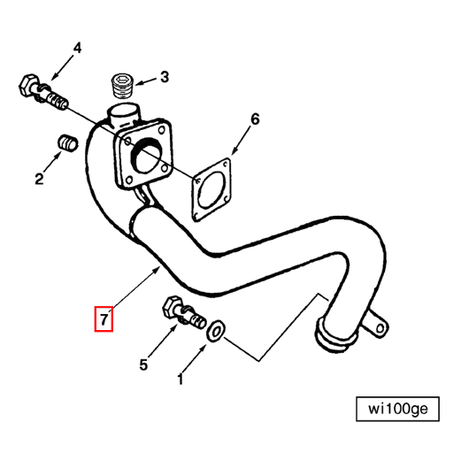 3027298 Cummins | Water Transfer Connection | Source One Parts Center