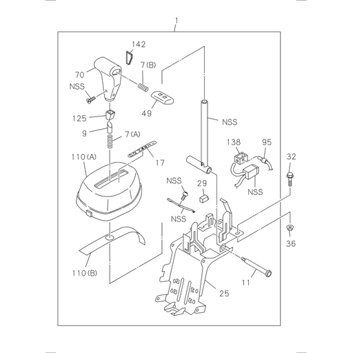 8-97155-039-0 Isuzu | Shift Lever Knob | Source One Parts Center