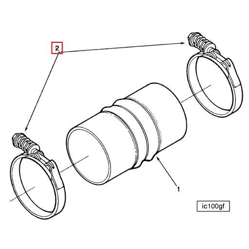 3071053 Cummins | Spring Hose Clamp | Source One Parts Center