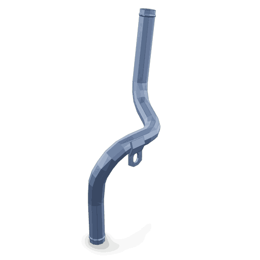 4948086 Cummins | Exhaust Cooler Water Outlet Tube | Source One Parts ...