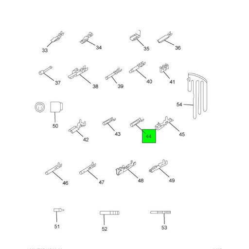 Navistar 4 Pin Socket 2041623C1 Navistar International | Terminal Cable Socket 14-20 GA ...