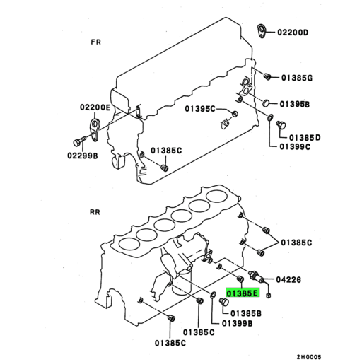 MS666222 Mitsubishi FUSO | Cylinder Block Plug | Source One