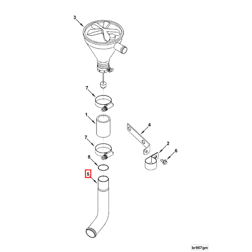 3282886 Cummins | Breather Tube | Source One Parts Center