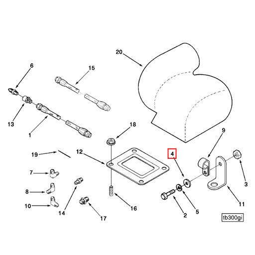 64775 Cummins | Plain Hose | Source One Parts Center