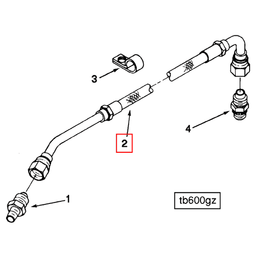 3627704 Cummins | Flexible Hose | Source One Parts Center
