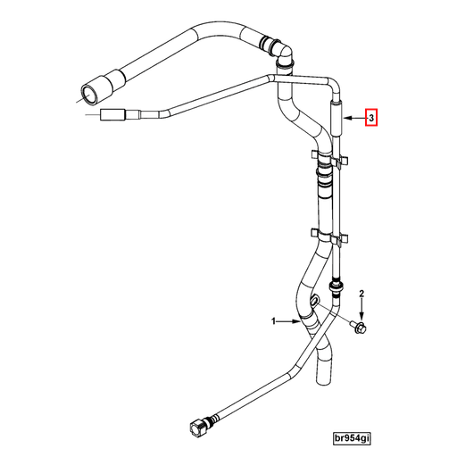 5255744 Cummins | Lubricating Oil Drain Tube | Source One Parts Center