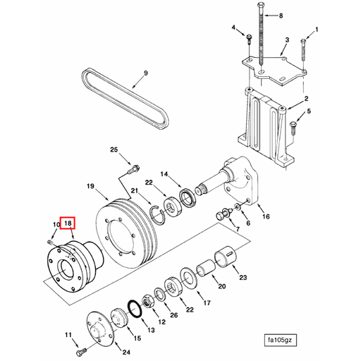 212485 Cummins | Fan Hub | Source One Parts Center