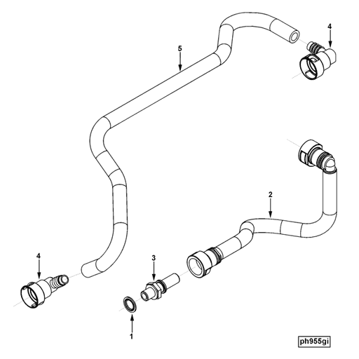 4932393 Cummins | Fuel Supply Tube | Source One Parts Center