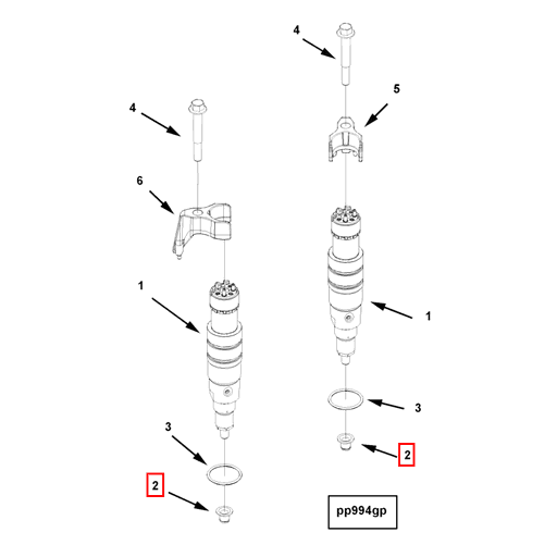 2872767 Cummins | Injector Seal | Source One Parts Center