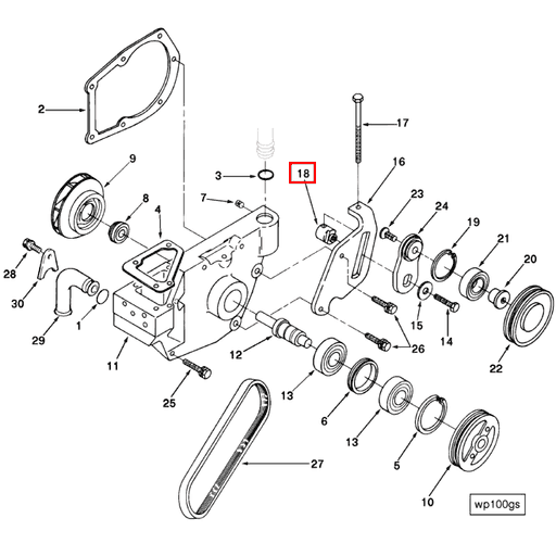 3062696 Cummins | Idler Pulley Adjuster | Source One Parts Center