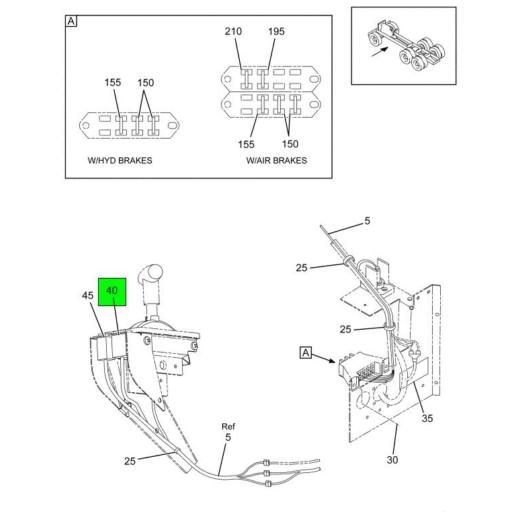 3538026C1 Navistar International® LIGHT RANGE INHIBIT INDICATOR