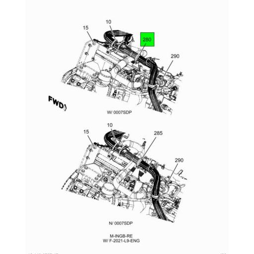 4159079C1 Navistar International® SUPPORT WITH ENGINE COMPRESSION BRAKE Source One Parts
