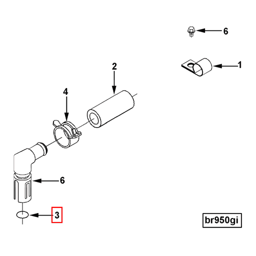 3934865 Cummins | Rectangular Ring Seal | Source One Parts Center