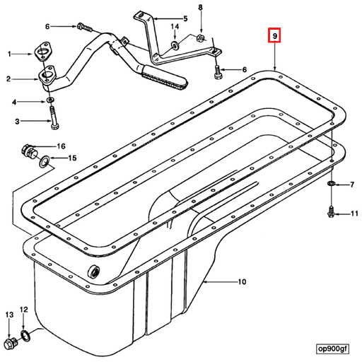3914017 Cummins | Oil Pan Gasket | Source One Parts Center