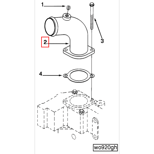 3282276 Cummins | Water Outlet Connection | Source One Parts Center