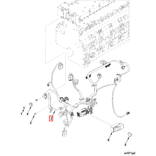 5336400 Cummins | Electronic Control Module Wiring Harness | Source One ...