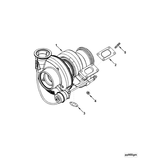 4955245 Cummins | Turbocharger Kit | Source One Parts Center