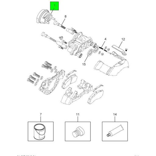 2512862C1 Navistar International | BRAKE CHAMBER | Source