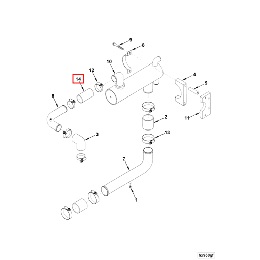 3924839 Cummins | Plain Hose | Source One Parts Center