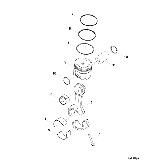 4352545 Cummins | Piston Ring Kit | Source One Parts Center